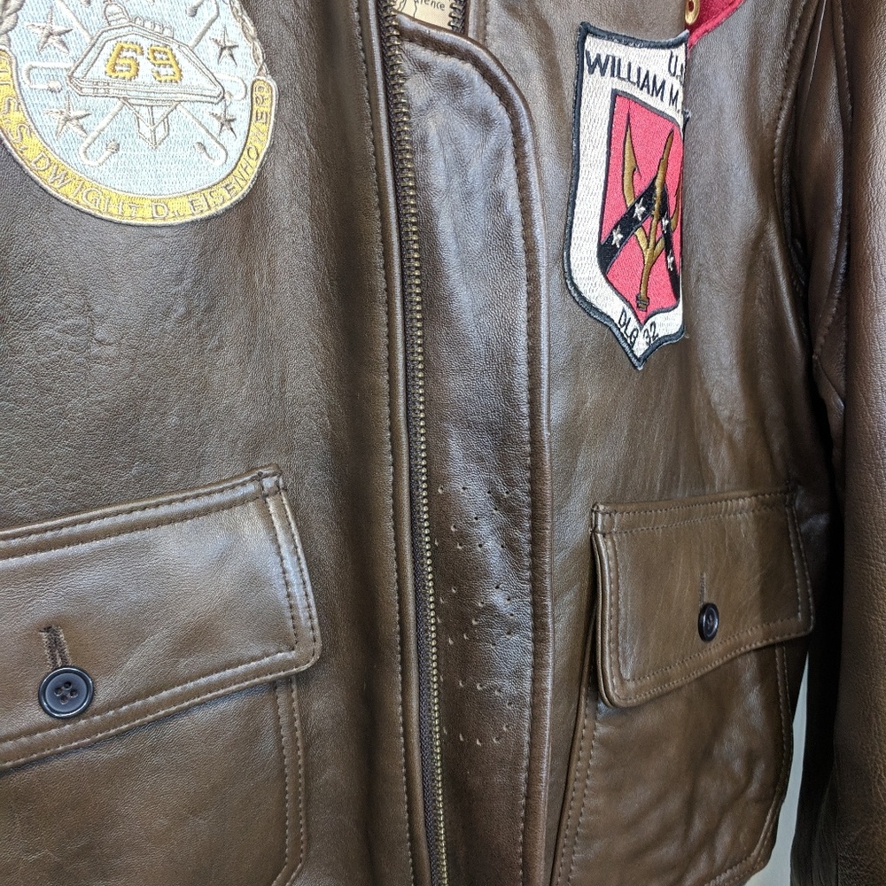 Avirex Top Gun Aviator Jacket - Picture 5 of 8